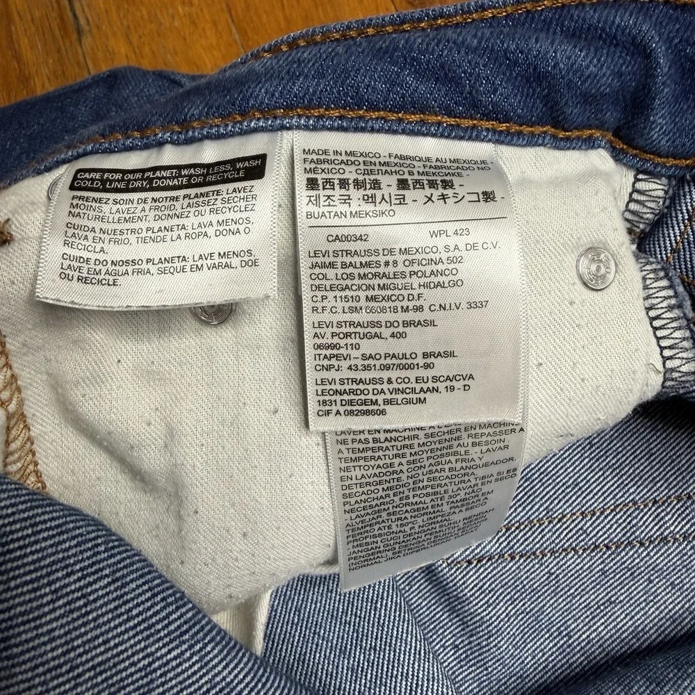 Levis 517 Jeans Men 34x29 Boot Cut Blue Denim‎ Cowboy Rodeo Western Classic